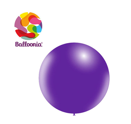 Balloonia 2ft Purple Latex Balloon 5ct