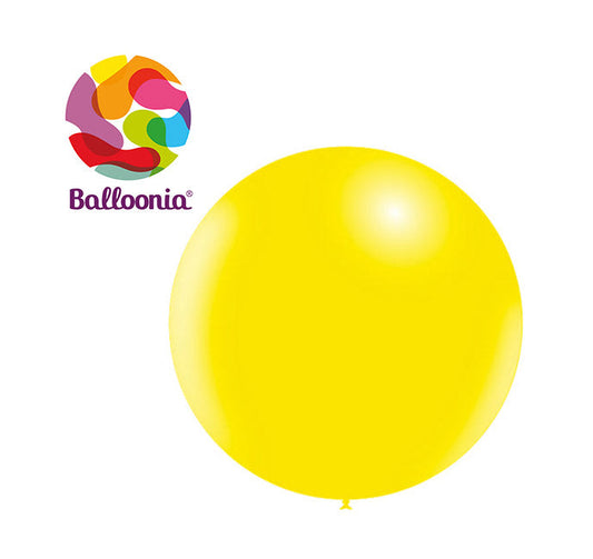Balloonia 3ft Lemon Latex Balloon 5ct