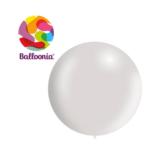 Balloonia 2ft Metallic Latex Pearl 5ct