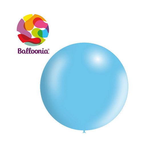 Balloonia 2ft Sky Blue Metallic Balloon 5ct