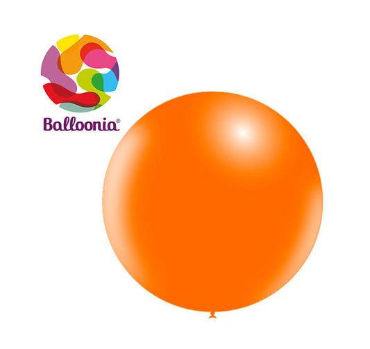 Balloonia 3ft. Orange Latex Balloon 5ct