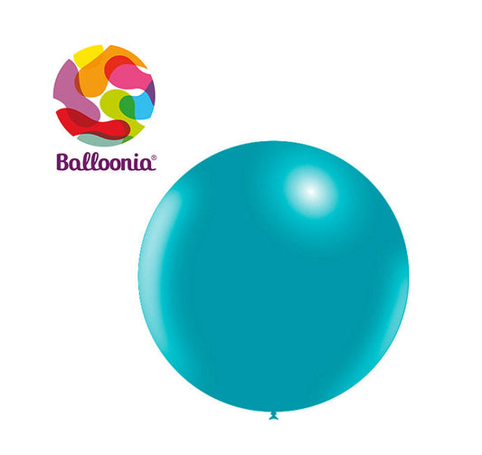 Balloonia 18" Turquoise Latex Balloon 25ct