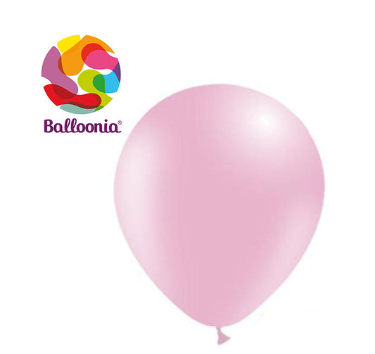 Balloonia 12" Latex Baby Pink 50ct