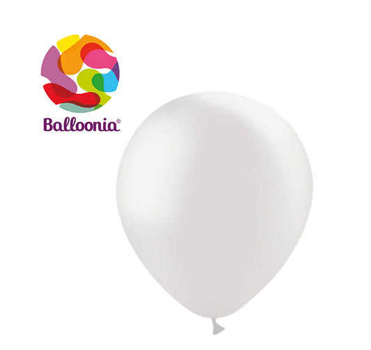Balloonia 5" Latex Metallic Pearl 100ct