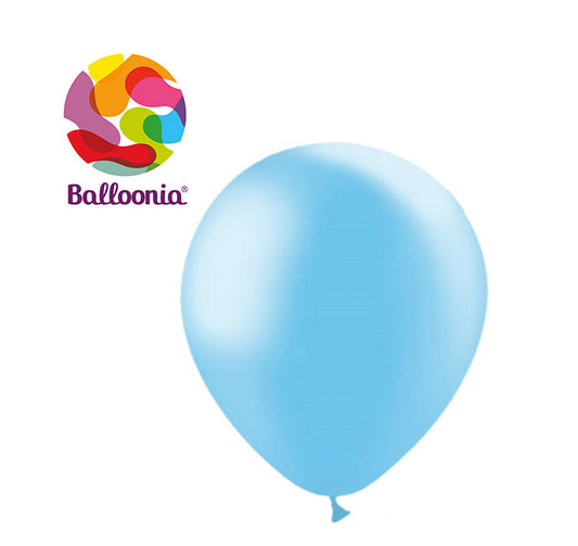 Balloonia 12" Latex Sky Blue 100ct