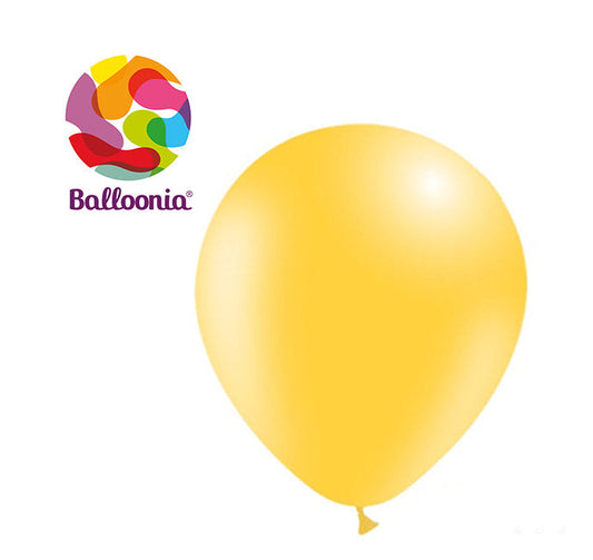 Balloonia 5" Latex Yellow 100ct
